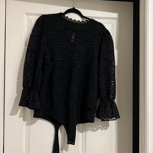 Express lace bodysuit